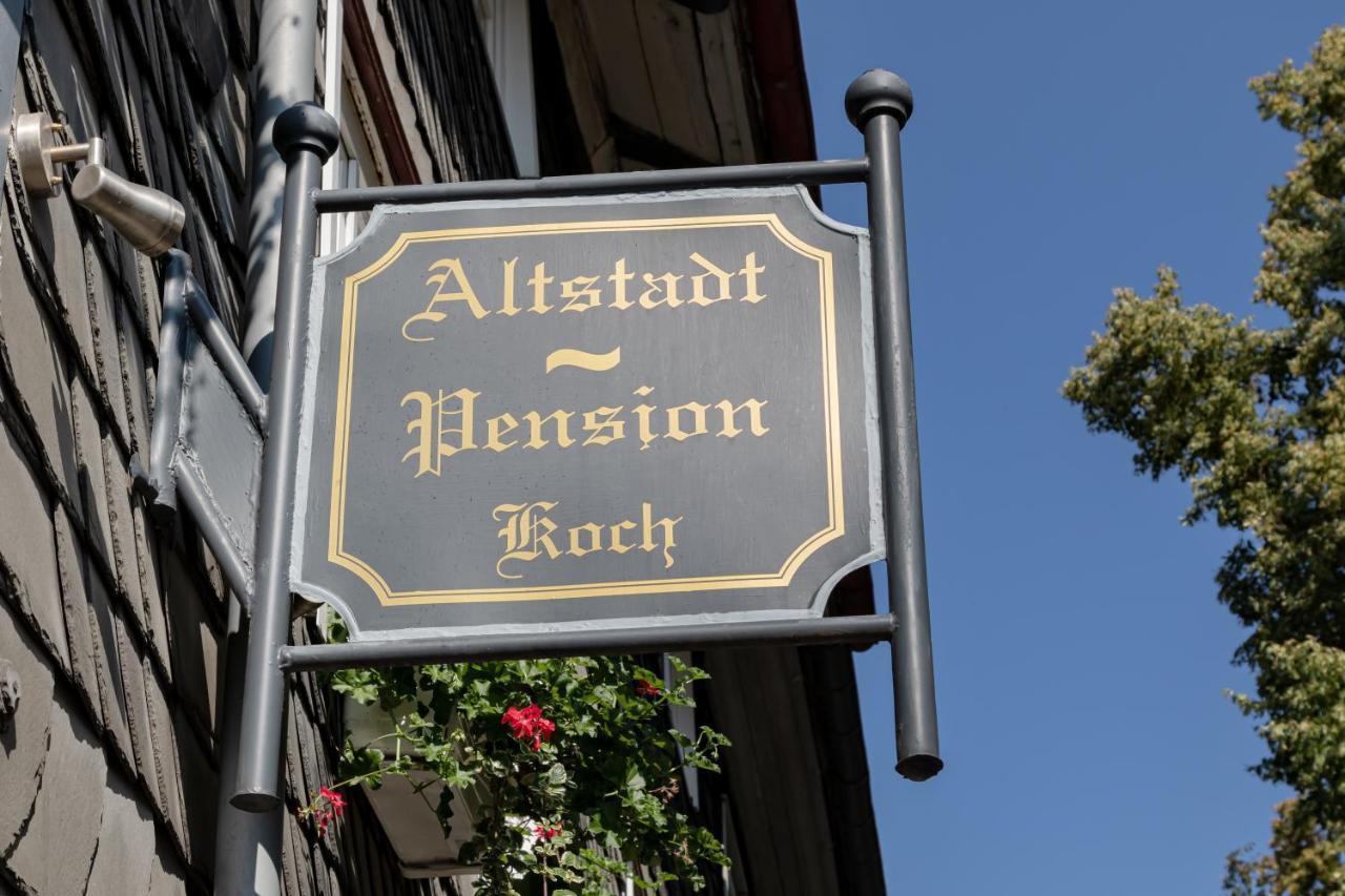 Altstadt-Pension Koch Goslar Eksteriør bilde